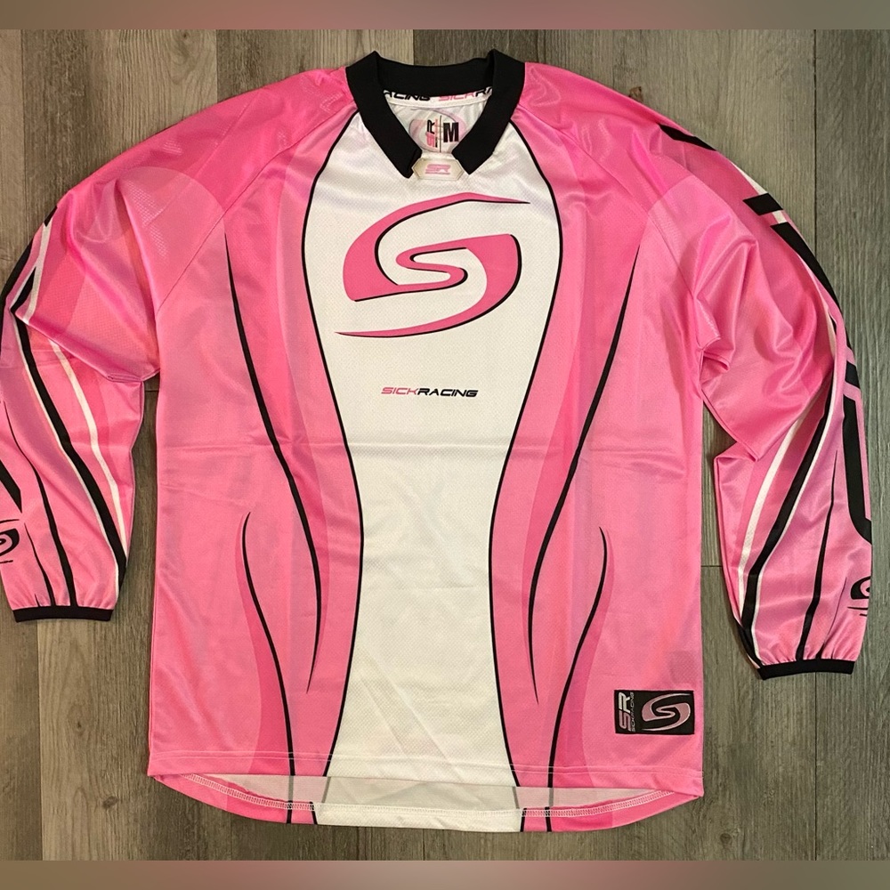 SR SICKRACING LIGHTWEIGHT, LONG SLEEVE MOTO JERSEY.